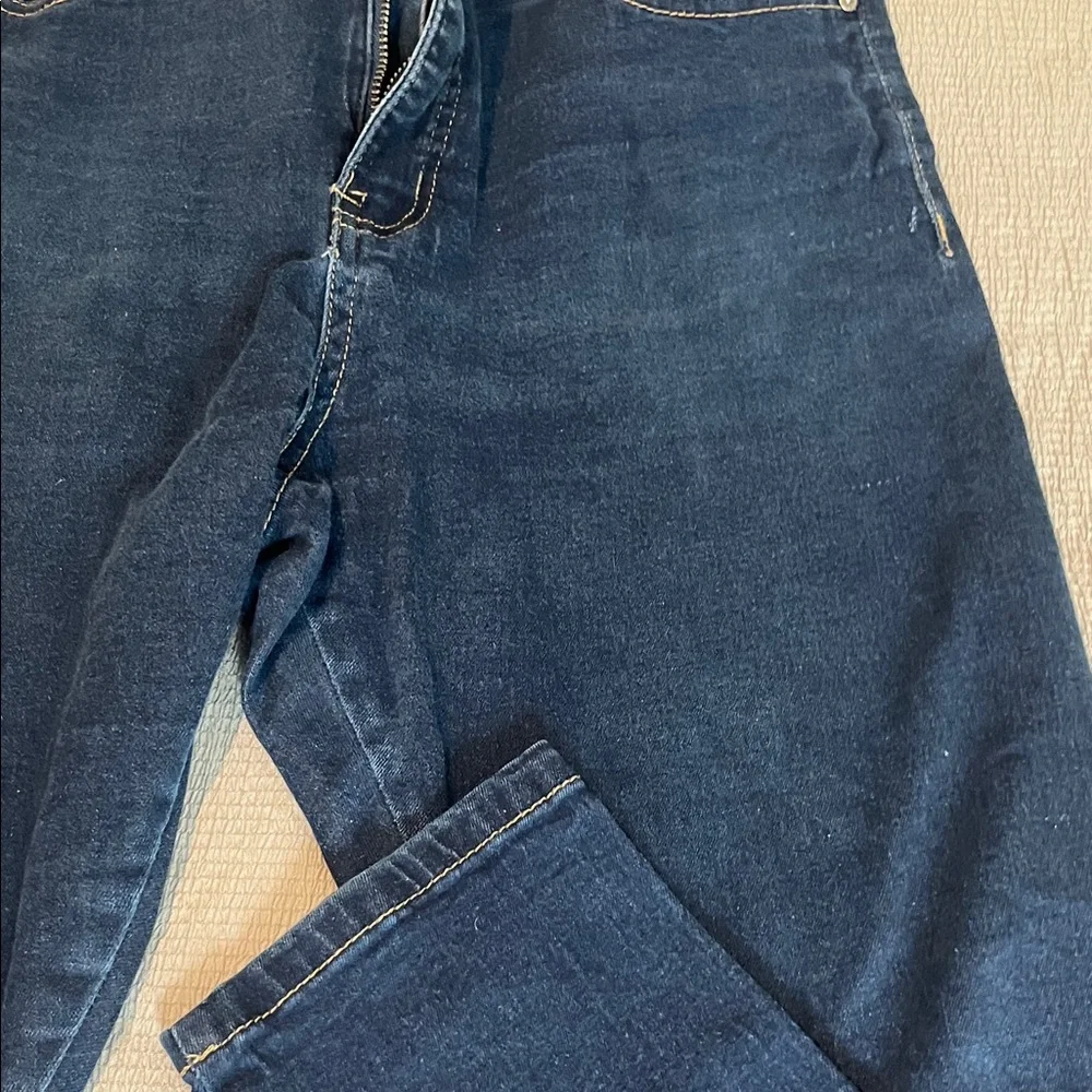 Elegant Dark Blue Skinny Jeans - Picture 5 of 9